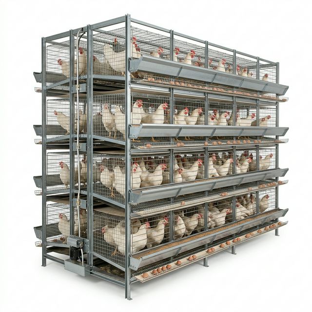 Система клеток для кур