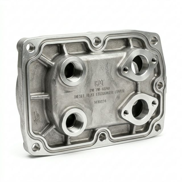 Крышка теплообменника двигателя