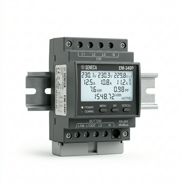 Трёхфазный счётчик энергии