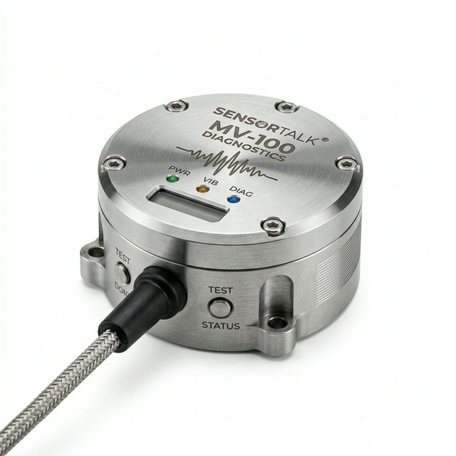 Датчик вибрации и диагностики