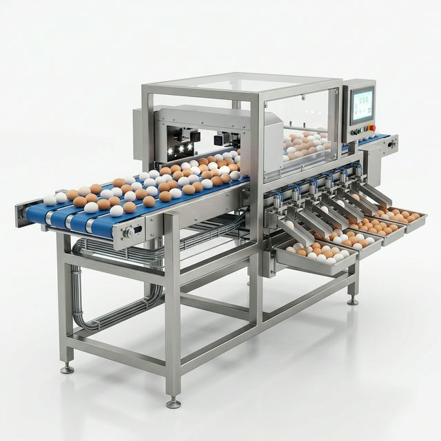 Оптическое сканирование яиц