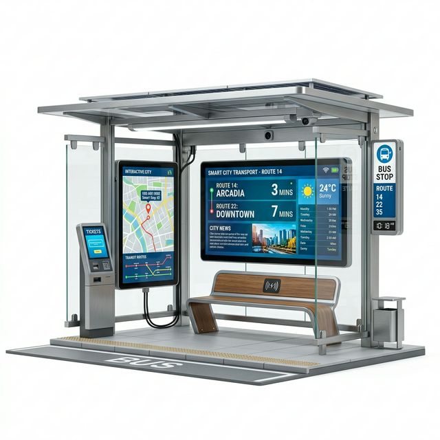 Умная автобусная остановка