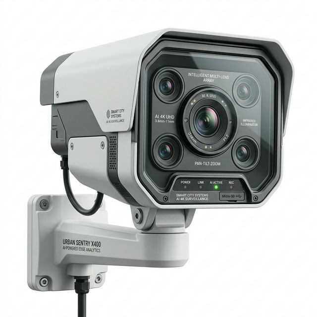 AI-видеонаблюдение города