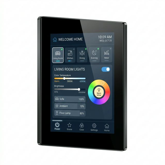 Панель управления освещением