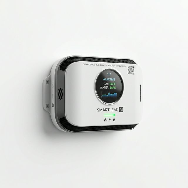AI-детектор газа и утечек
