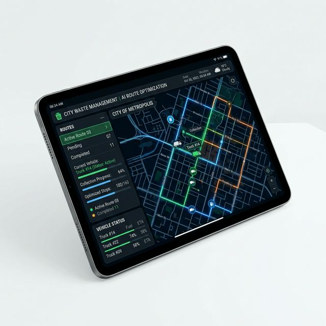 AI-оптимизация маршрутов вывоза